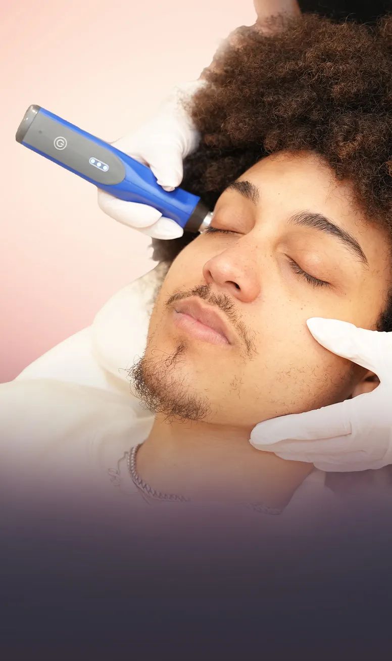 Restore Skin Confidence—One Collagen Boost at a Time treatment mobile banner at Toronto medical spa - Smooth Texture. Refine Pores. Stimulate Collagen...